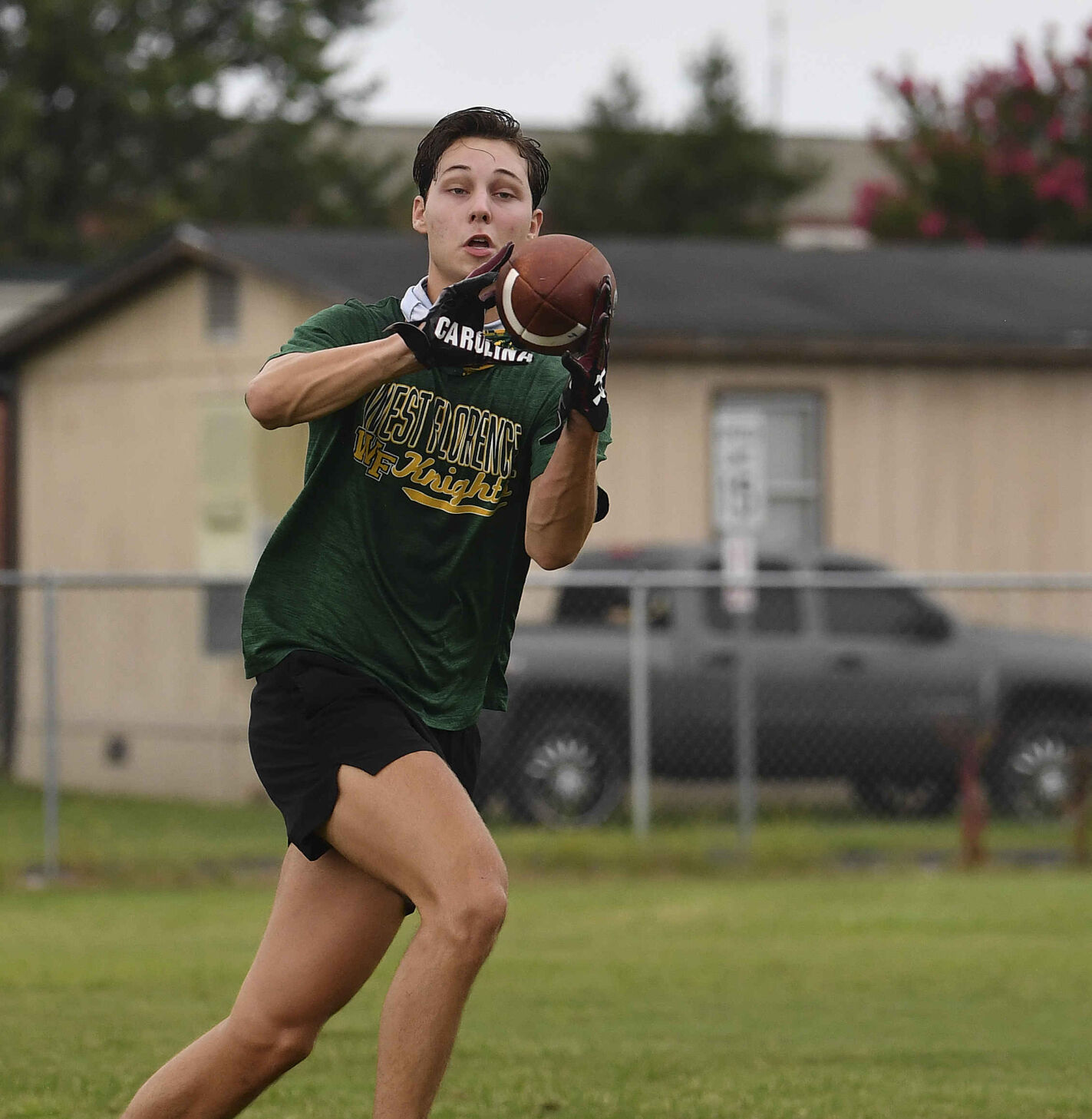 West Florence High School football practice
